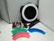 IVisii RING LIGHT リングライト IR-60C 照明 自撮り 撮影 ライト_画像1