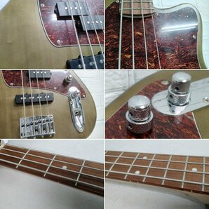 美品 Ibanez アイバニーズ TMB100 1P-04 エレキベース ソフトケース 付き エレキ 弦楽器 カーキ色の画像6