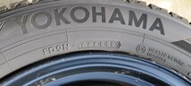 ルノーカングーⅡに使用 中古スタッドレスタイヤ+純正15インチ 鉄ホイール 195/65R15 ヨコハマタイヤ アイスガード iG50 2019年製 _画像9