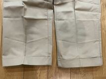 希少60'S USA製ビンテージLEE COTTON TWILL WORK TROUSERS W33L29ゴールデンサイズデッドストックコットンワークパンツ_画像10