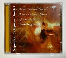 ネプモクフォルテピアノ五重奏団　アルバムCD Hummel Dussek Onslow Nepomuk Fortepiano Quintet 輸入盤クラシック_画像1