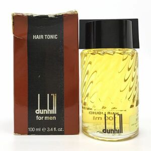 DUNHILL ダンヒル フォーメン ヘアトニック 100ml ☆残量ほぼいっぱい　送料510円. . .