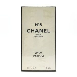 CHANEL シャネル No.5 パルファム 6ml ☆新品未開封　送料350円