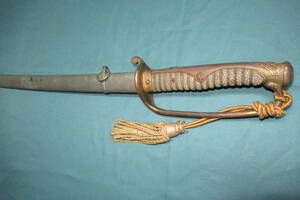 「 　日本陸軍サーベル軍刀拵え　本身入りタイプ　繋ぎは模造刀　」