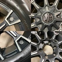 マーテルギアモンスター◆7J 16インチ IS38(オフセット+38) PCD139.7-6H◆GY ナスカー 215/65R16 付◆200系ハイエースなどに!MGモンスター_画像6