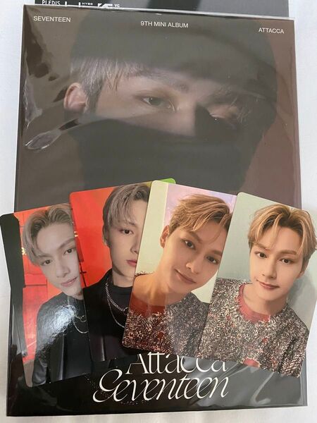 seventeen attacca ジュン バインダー carat盤 トレカ コンプ コンプリート