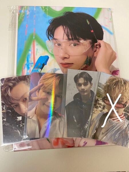 seventeen Face the Sun carat盤 バインダー ジュン HMV 特典 ラキドロ 台湾 ヨントン トレカ