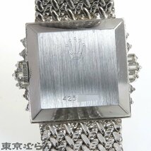 101709785 1円 ロレックス ROLEX プレシジョン 2611 cal.1400 シルバー SS ダイヤモンドベゼル 腕時計 レディース 手巻 不動 ジャンク 現状_画像4