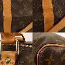 101711445 ルイヴィトン LOUIS VUITTON キーポル バンドリエール 55 M41414 モノグラムキャンバス 2WAY ボストンバッグ ユニセックス A_画像6