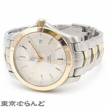 101687369 タグホイヤー TAG HEUER リンク WJF1152 シルバー SS 腕時計 メンズ 電池式 電池交換 仕上済_画像2