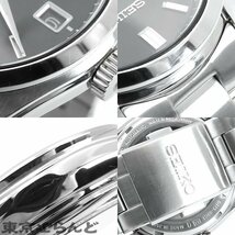 101710964 1円 セイコー SEIKO メカニカル デイト SARB033 6R15-00C1 ブラック SS 腕時計 メンズ 自動巻 オートマチック 箱付き_画像7