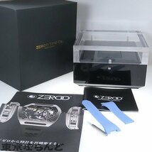 101712485 1円 ゼロタイム ZEROO TIME Co. T8 オリオン フルスケルトン トゥールビヨン ZT008RBW SS 箱・保証書付き 腕時計 メンズ 手巻式_画像9