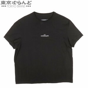 101712552 メゾンマルジェラ MAISON MARGIELA クルーネック S30GC0701 ブラック コットン 22年AW 52 半袖Ｔシャツ メンズ