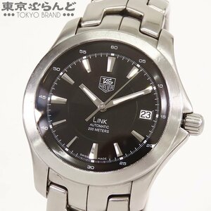 101713300 1円 タグホイヤー TAG HEUER リンク デイト WJF2110.BA0570 SS 黒文字盤 腕時計 メンズ 自動巻 リューズ難有