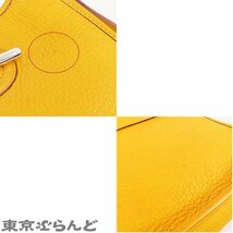 101710712 エルメス HERMES ヴェスパ TPM □G刻印 黄 ジョーヌ シルバー金具 トリヨン ショルダーバッグ レディース_画像7