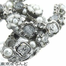 241000002276 シャネル CHANEL ココマーク リング B11 A メタル ストーン 14号相当 CC カメリア フラワー 花 リング・指輪 レディース_画像3