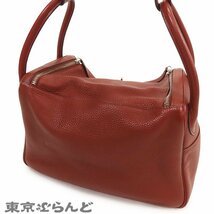 101715146 エルメス HERMES リンディ 34 □R刻印 ルージュアッシュ シルバー金具 トリヨン 2WAY ハンドバッグ ショルダーバッグ レディース_画像2