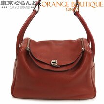 101715146 エルメス HERMES リンディ 34 □R刻印 ルージュアッシュ シルバー金具 トリヨン 2WAY ハンドバッグ ショルダーバッグ レディース_画像1