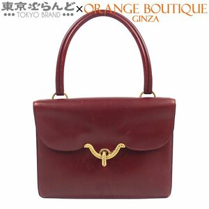 101709535 エルメス HERMES ヴァスコ ○C刻印 ルージュアッシュ G金具 ボックスカーフ ヴィンテージ ソルド品 ハンドバッグ レディース