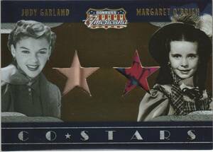 Judy Garlandジュディ・ガーランド　Margaret O'Brienマーガレット・オブライエン　25枚限定衣装カード　オズの魔法使、スタア誕生