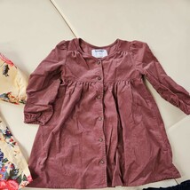 85cm 3歳　女の子ベビー服　子供服まとめ売り　レインコート　ショートパンツ３　ワンピース　未使用靴下_画像3