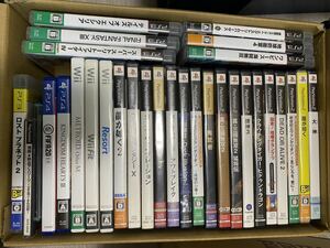 【ゲームソフトまとめ】31本セット★PS PS2 PS3 PS4 Wii★ゲームソフトファイナルファンタジー 龍が如く 三国無双 キングダムハーツ @KO