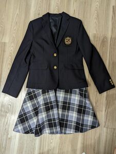 150-160 コムサ+組曲 ブレザー スカート 制服 卒業式 フォーマル 女子