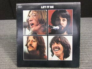 nc ア02-105 LP レコード Capital Records The Beatles Let It Be ビートルズ レット・イット・ビー 現状品 動作未確認