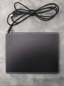 nc ア02-111 【送料360円】本体のみ HUION H430P 有線ペンタブレット コンパクトサイズ イラスト お絵描き 制作 通電確認済