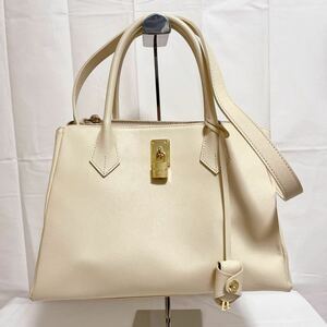  peace 214* Samantha Thavasa Samantha Thavasa tote bag handbag lady's eggshell white 