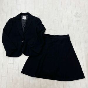  peace 226*① KUMIKYOKU Kumikyoku setup tailored jacket skirt 2 3 black lady's 