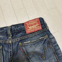 和85★ Levi's リーバイス デニムパンツ ジーンズ 日本製 ボトムス RE503-0001 28 レディース ブルー_画像4