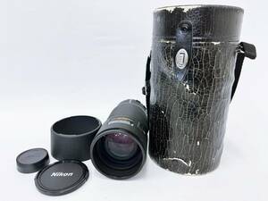 Nikon lens 80-200mm case attaching Nikon ED AF NIKKOR 80-200mm 1:2.8 D lens telephoto lens single‐lens reflex auto focus present condition delivery 