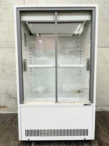  Sanden холодильная витрина VRS-68X Cubic супер тонкий модель рефрижератор витрина для бизнеса товар для бизнеса магазинный оборудование для кухни задвижная дверь 