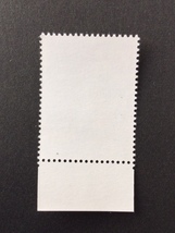 第３回郵便切手デザインコンクール クリスマスの男 1枚 切手 未使用 1992年_画像2