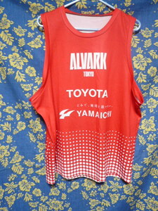 ALVARK Tokyoファンへ！★ ALVARK Tokyo記念ノースリーブシャツ ★Free★中古・Used品！