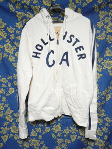 ホリスターファンへ！ ★ Hollister フードパーカー★ L★ 中古！本物！！！