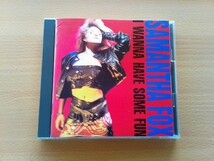 即決 サマンサ・フォックス Samantha Fox/I Wanna Have Some Fun 国内盤「I Only Wanna Be with You Prod.Stock,Aitken&Waterman」80s PWL_画像1