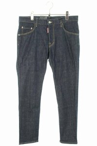 ディースクエアード DSQUARED2 23SS S74LB1198 サイズ:50 バックロゴスケーターデニムパンツ 中古 BS99