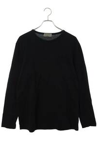 ヨウジヤマモトプールオム YOHJI YAMAMOTO POUR HOMME HD-T16-092 サイズ:3 クルーネックコットン長袖カットソー 中古 BS99