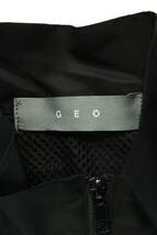 ジオ Geo GO-S19-0000-024 サイズ:L ロゴプリントアノラックナイロンブルゾン 中古 BS99_画像3