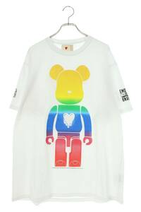 エモーショナリー アンアベイラブル EMOTIONALLY UNAVAILABLE サイズ:L ベアプリントTシャツ 中古 BS99