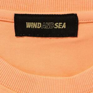 ウィンダンシー WIND AND SEA 22SS WDS-SEA-22S-02 サイズ:XL ロゴプリントTシャツ 中古 BS99の画像3