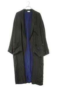  Dries Van Noten DRIES VAN NOTEN size :S stripe rayon coat used BS99