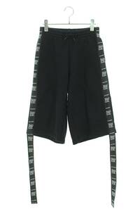 ヴェトモン VETEMENTS 18SS WSS18PA9 サイズ:XS サイドテープドローストリングハーフパンツ 中古 BS99