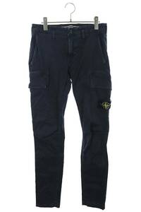 ストーンアイランド STONEISLAND 7715306L1 サイズ:29インチ ロゴパッチカーゴロングパンツ 中古 FK04