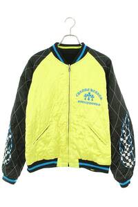 クロムハーツ Chrome Hearts PPO SOUVENIR BOMBER サイズ:XL リバーシブルスーベニアスカジャンブルゾン 中古 SS13