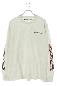 クロムハーツ Chrome Hearts PPO BRAIN LS サイズ:XL MATTY BOYバックプリント長袖カットソー 中古 SS13