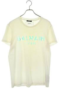 バルマン BALMAIN 1601I309 サイズ:M ホログラムロゴTシャツ 中古 BS99