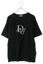 ディオール DIOR ERL 23SS 313J647A0817 Relaxed Fit Tee サイズ:M ロゴエンブロイダリーリラックスフィットTシャツ 中古 SS13_画像1